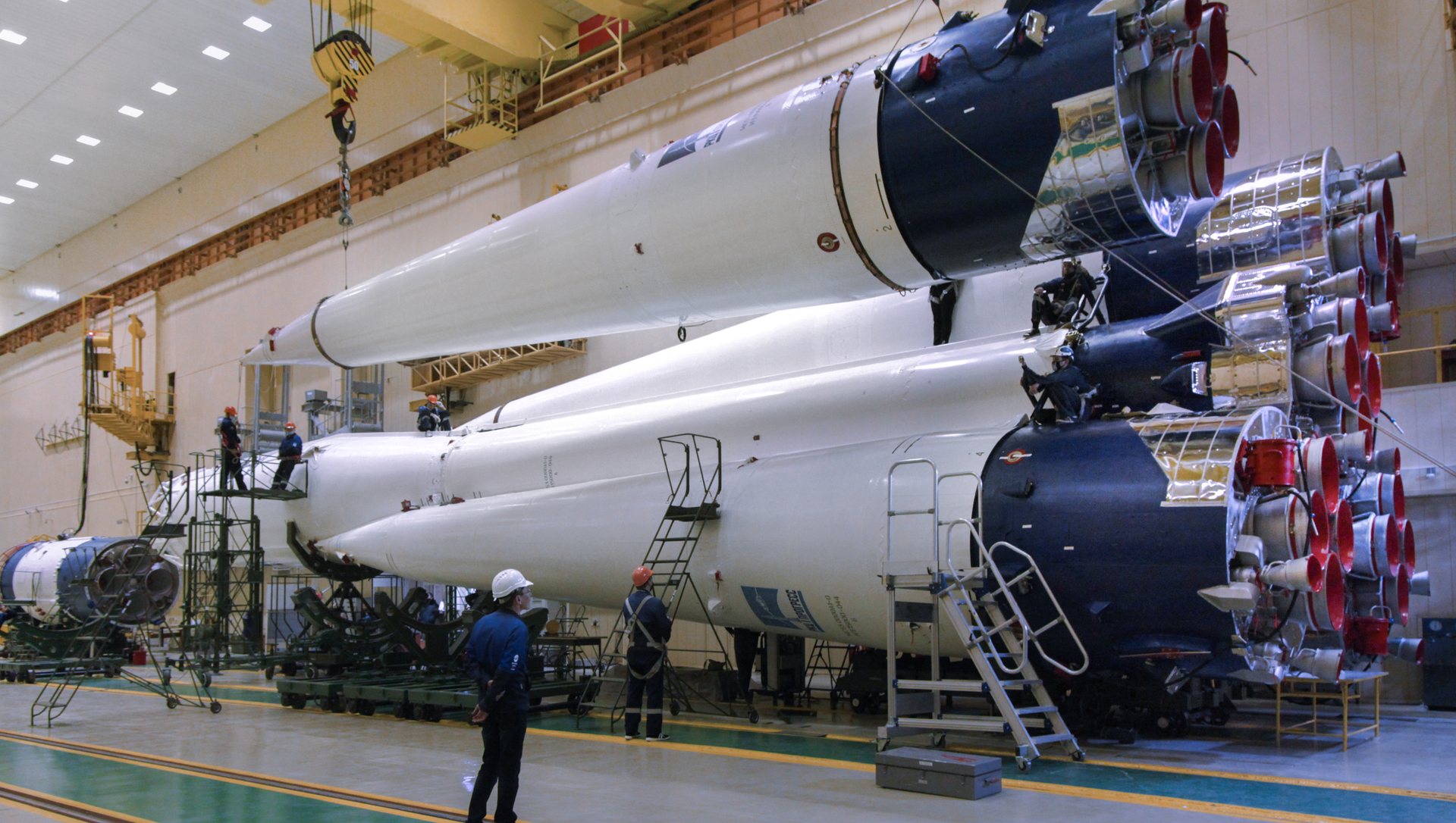 New livery for Russian Soyuz rocket. New livery for Russian Soyuz rocket. - Sputnik International, 1920, 13.03.2021