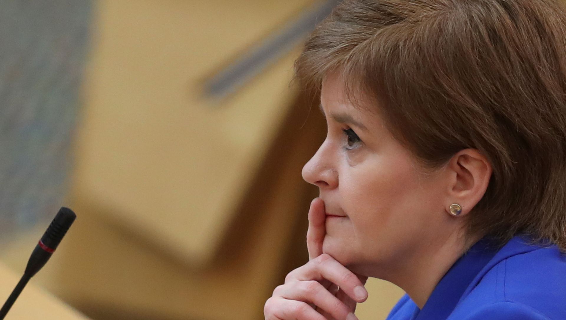 Sturgeon makes coronavirus statement in Scottish parliament, Edinburgh Sturgeon makes coronavirus statement in Scottish parliament, Edinburgh - Sputnik International, 1920, 16.03.2021