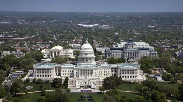 Aerial view, United States Capitol building, Washington, D.C  - Sputnik International