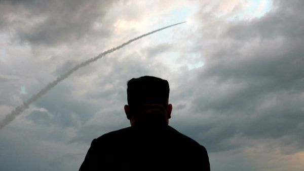 This screen grab image taken from North Korean broadcaster KCTV on August 1, 2019 shows North Korean leader Kim Jong Un watching the launch of a ballistic missile at an unknown location in North Korea early on July 31 - Sputnik International