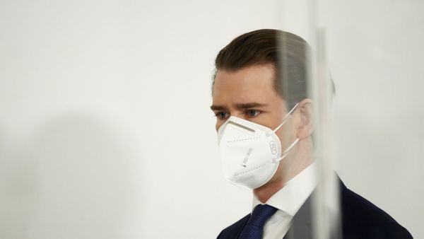 Austria's Chancellor Sebastian Kurz attends a news conference, as the spread of the coronavirus disease (COVID-19) continues, in Vienna, Austria March 1, 2021. - Sputnik International