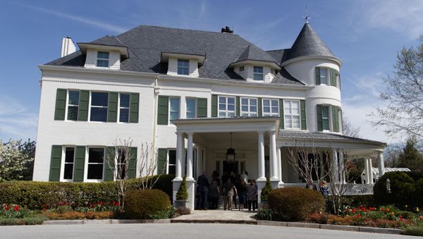 The Vice President's residence, the Naval Observatory, is seen in Washington, Monday, April 23, 2018. - Sputnik International