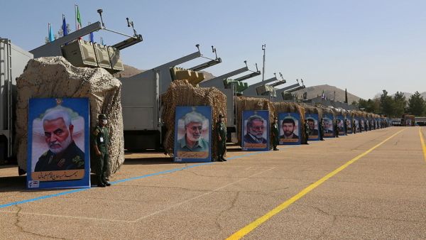 Iranian missiles are seen at a new missile city of Iran's Revolutionary Guards naval unit at an undisclosed location in Iran, in this picture obtained on March 15, 2021 - Sputnik International