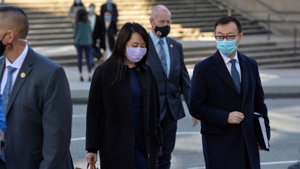 Huawei Technologies Chief Financial Officer Meng Wanzhou leaves court on a lunch break in Vancouver, British Columbia, Canada March 15, 2021. - Sputnik International
