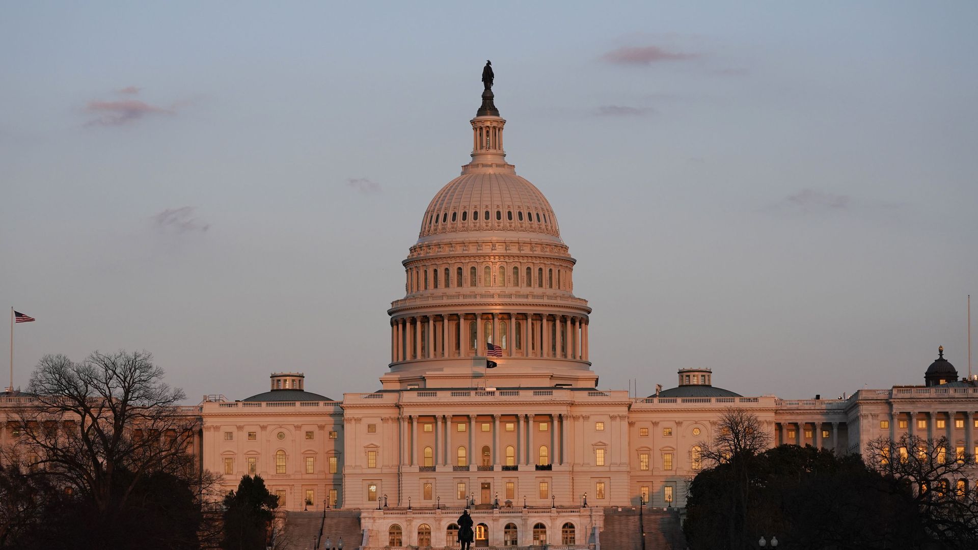 The sun sets on the US Capitol building, Thursday, 4 March 2021, in Washington, DC. The sun sets on the US Capitol building, Thursday, 4 March 2021, in Washington, DC. - Sputnik International, 1920, 27.03.2021