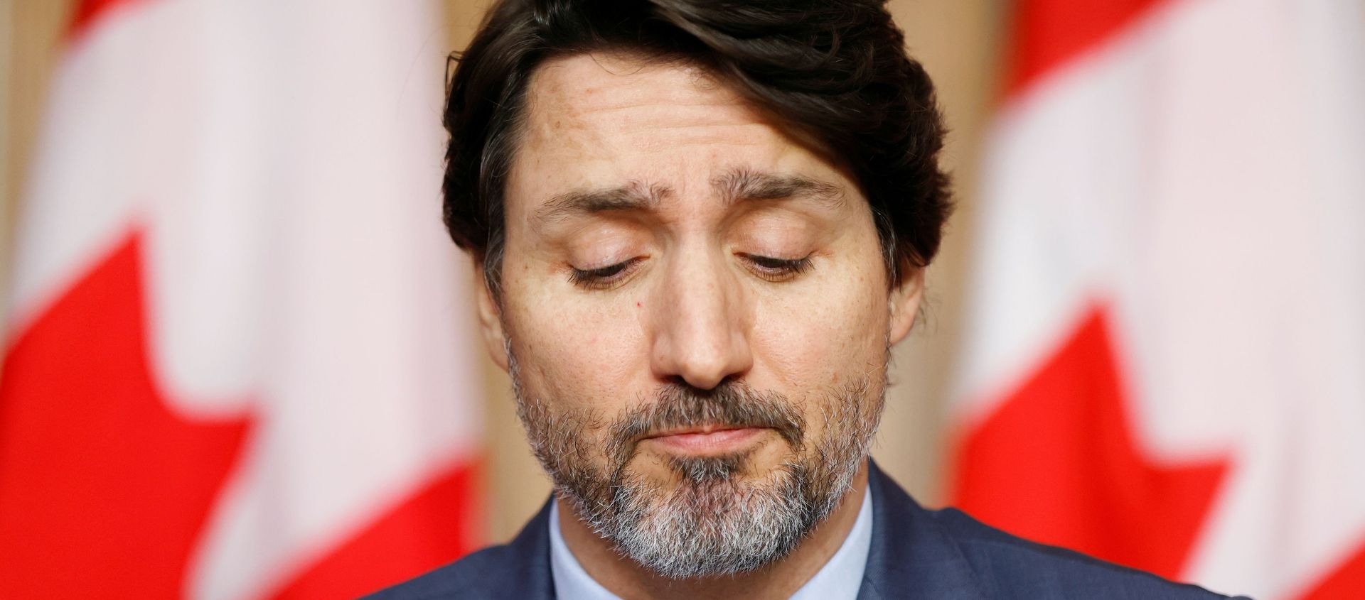 Canada's Prime Minister Justin Trudeau attends a news conference, as efforts continue to help slow the spread of the coronavirus disease (COVID-19), in Ottawa, Ontario, Canada, 19 March 2021 Canada's Prime Minister Justin Trudeau attends a news conference, as efforts continue to help slow the spread of the coronavirus disease (COVID-19), in Ottawa, Ontario, Canada, 19 March 2021 - Sputnik International, 1920, 15.04.2021