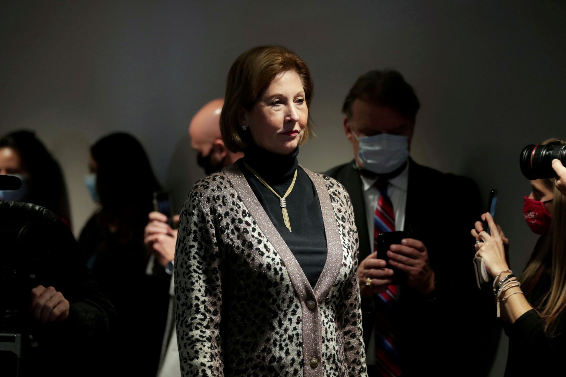 FILE PHOTO: Sidney Powell, an attorney later disavowed by the Trump campaign, participates in a news conference with U.S. President Donald Trump's personal lawyer Rudy Giuliani (not pictured) at the Republican National Committee headquarters on Capitol Hill in Washington, U.S. November 19, 2020. REUTERS/Jonathan Ernst/File Photo FILE PHOTO: Sidney Powell, an attorney later disavowed by the Trump campaign, participates in a news conference with U.S. President Donald Trump's personal lawyer Rudy Giuliani (not pictured) at the Republican National Committee headquarters on Capitol Hill in Washington, U.S. November 19, 2020. REUTERS/Jonathan Ernst/File Photo - Sputnik International, 1920, 15.04.2022