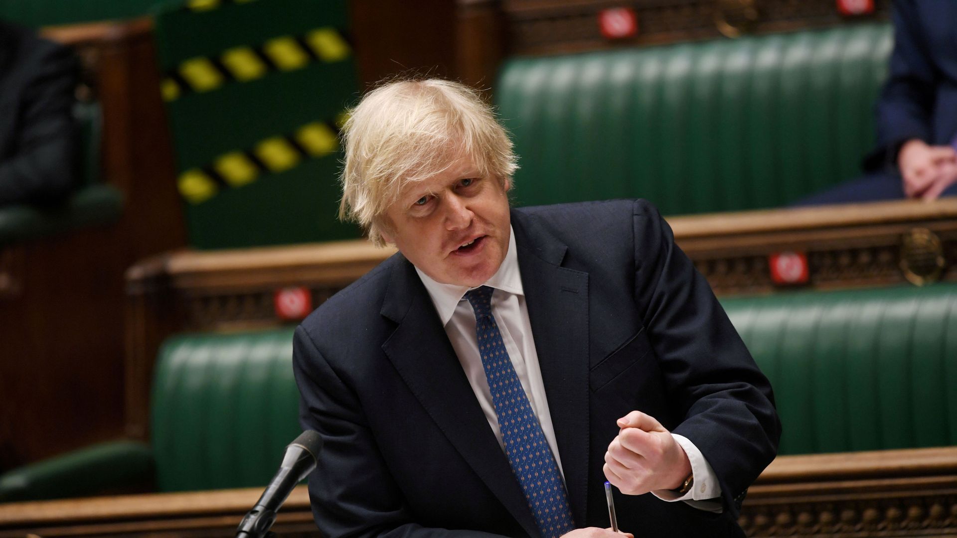 British Prime Minister Boris Johnson speaks during the weekly question time debate at the House of Commons in London, Britain, March 10, 2021 British Prime Minister Boris Johnson speaks during the weekly question time debate at the House of Commons in London, Britain, March 10, 2021 - Sputnik International, 1920, 24.04.2021