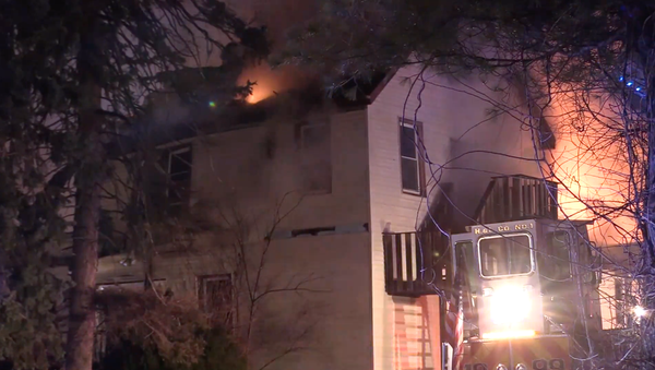 USA: Firefighters put out flames at nursing home in NYC suburb - Sputnik International