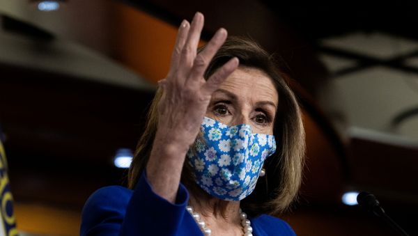 Speaker of the House Nancy Pelosi holds a news conference on Capitol Hill, in Washington - Sputnik International