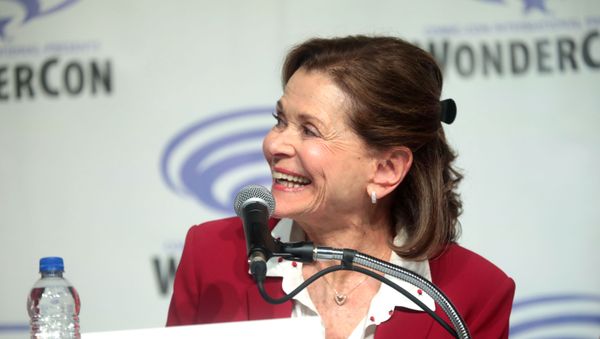 Jessica Walter speaking at the 2019 WonderCon, for Archer, at the Anaheim Convention Center in Anaheim, California. - Sputnik International