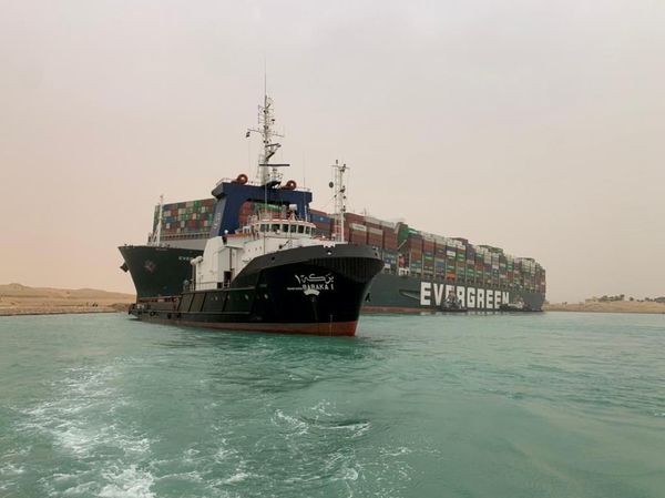 Major Inconvenience: Behold Ever Given, The Ship Blocking Suez Canal - Sputnik International