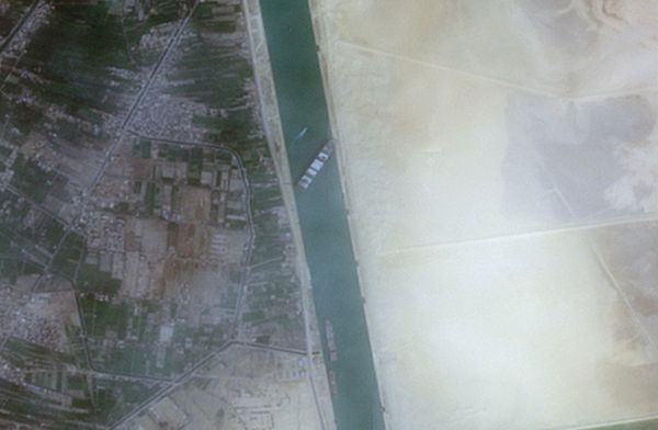 Major Inconvenience: Behold Ever Given, The Ship Blocking Suez Canal - Sputnik International