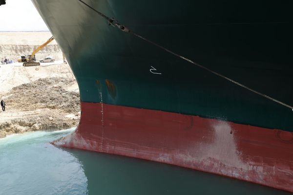Major Inconvenience: Behold Ever Given, The Ship Blocking Suez Canal - Sputnik International