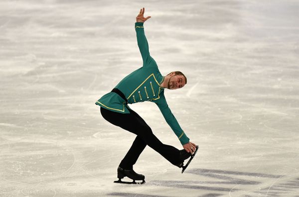 Konstantin Milyukov of Belarus performs during the Men Short Programme in Stockholm. Konstantin Milyukov of Belarus performs during the Men Short Programme in Stockholm. - Sputnik International