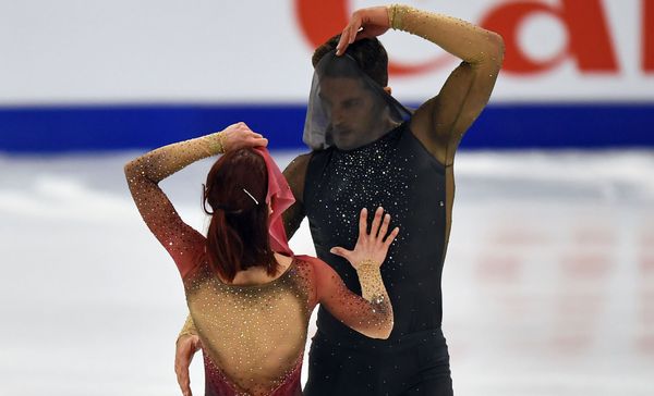 Nicole Della Monica and Matteo Guarise of Italy perform during the Pairs Short Programme. Nicole Della Monica and Matteo Guarise of Italy perform during the Pairs Short Programme. - Sputnik International