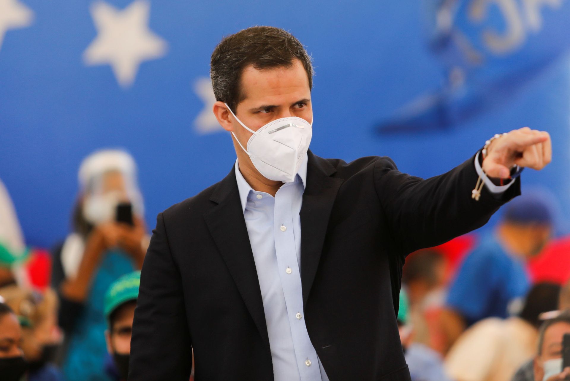 Venezuelan opposition leader Juan Guaido attends a news conference in Caracas, Venezuela March 3, 2021. - Sputnik International, 1920, 07.09.2021