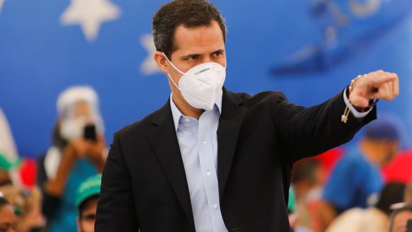 Venezuelan opposition leader Juan Guaido attends a news conference in Caracas, Venezuela March 3, 2021. - Sputnik International