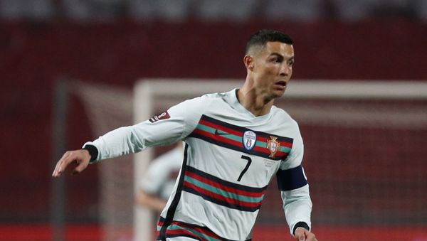 Portugal's Cristiano Ronaldo in action  - Sputnik International