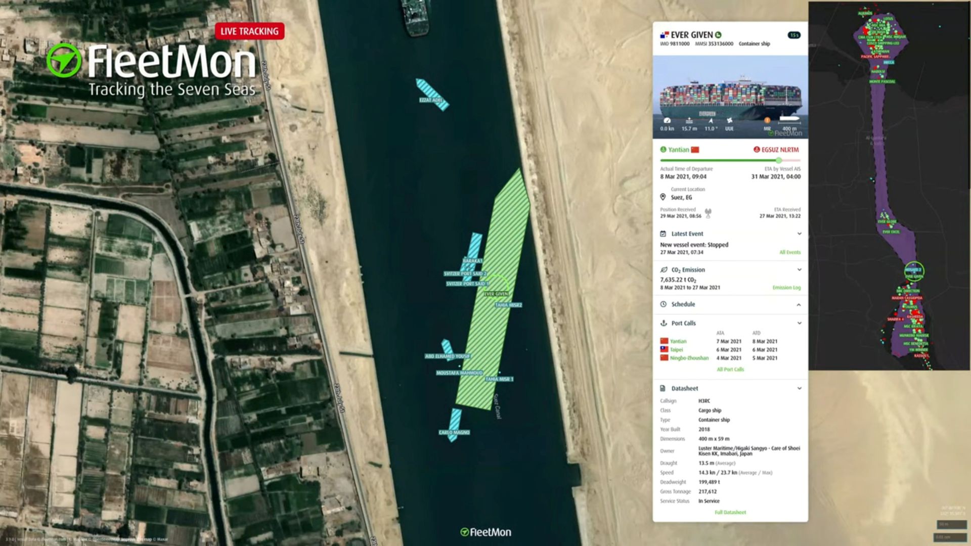 Suez Canal Authority Officially Announces Resumption of Navigation From 6pm Monday Suez Canal Authority Officially Announces Resumption of Navigation From 6pm Monday - Sputnik International, 1920, 29.03.2021