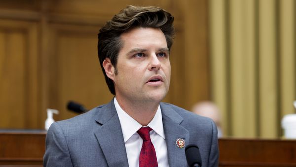 Representative Matt Gaetz, (R-FL), speaks during a hearing in the Rayburn House office Building on Capitol Hill, in Washington, U.S., July 29, 2020.  - Sputnik International