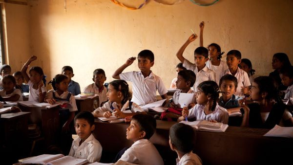 School lesson in mangalore - Sputnik International