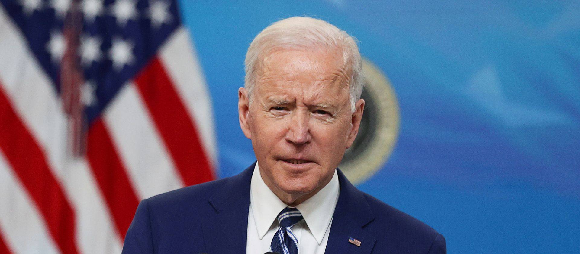 U.S. President Joe Biden discusses coronavirus response at the White House in Washington U.S. President Joe Biden discusses coronavirus response at the White House in Washington - Sputnik International, 1920, 31.03.2021
