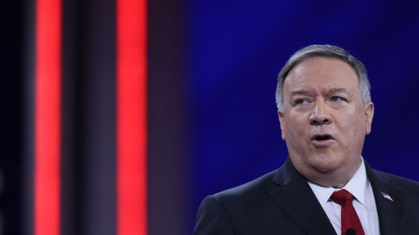 Former U.S. Secretary of State Mike Pompeo addresses the Conservative Political Action Conference held in the Hyatt Regency on 27 February 2021 in Orlando, Florida. Former U.S. Secretary of State Mike Pompeo addresses the Conservative Political Action Conference held in the Hyatt Regency on 27 February 2021 in Orlando, Florida. - Sputnik International