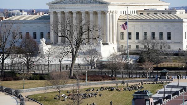 A view of the Supreme Court in Washington, U.S. January 19, 2021 - Sputnik International