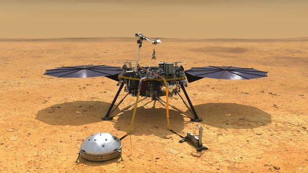 InSight on Mars (Illustration) - Sputnik International