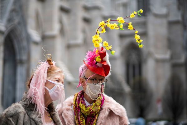 2021 NYC Easter Bonnet Parade - Sputnik International