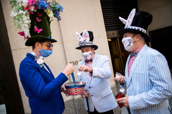 2021 NYC Easter Bonnet Parade - Sputnik International