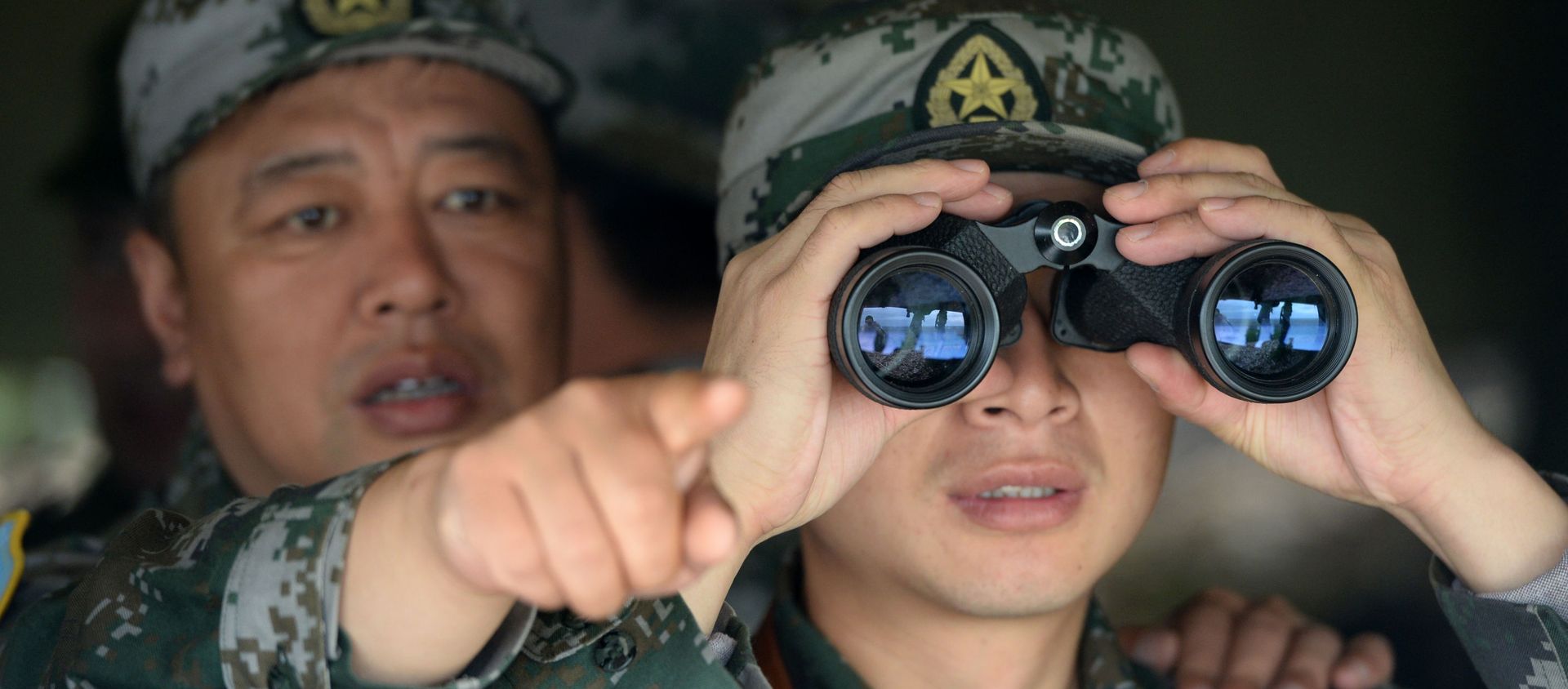 Chinese troops during joint drills with Russia. File photo. - Sputnik International, 1920, 29.08.2021