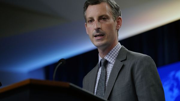 State Department spokesman Ned Price speaks at the State Department in Washington, Wednesday, March 31, 2021. - Sputnik International
