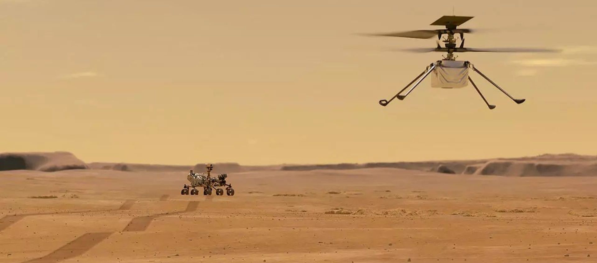 Mars Helicopter Ingenuity Mars Helicopter Ingenuity - Sputnik International, 1920, 09.04.2021