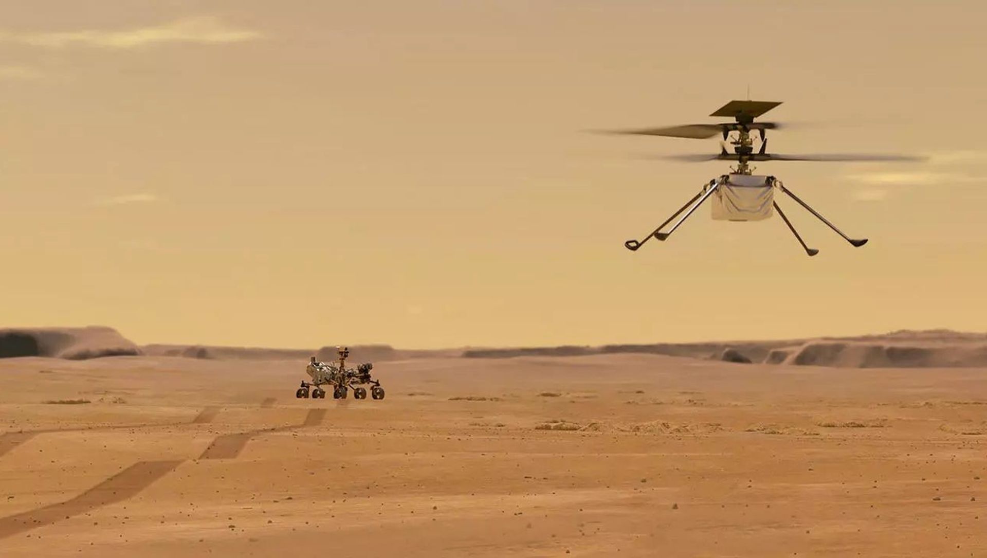 Mars Helicopter Ingenuity Mars Helicopter Ingenuity - Sputnik International, 1920, 25.04.2021