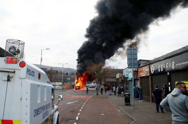 Social Unrest in Rioting Belfast Social Unrest in Rioting Belfast - Sputnik International