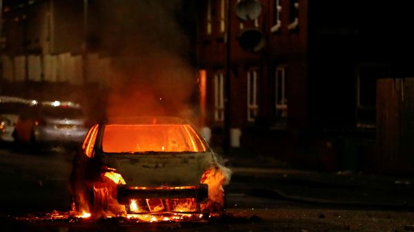 Protests in Belfast - Sputnik International