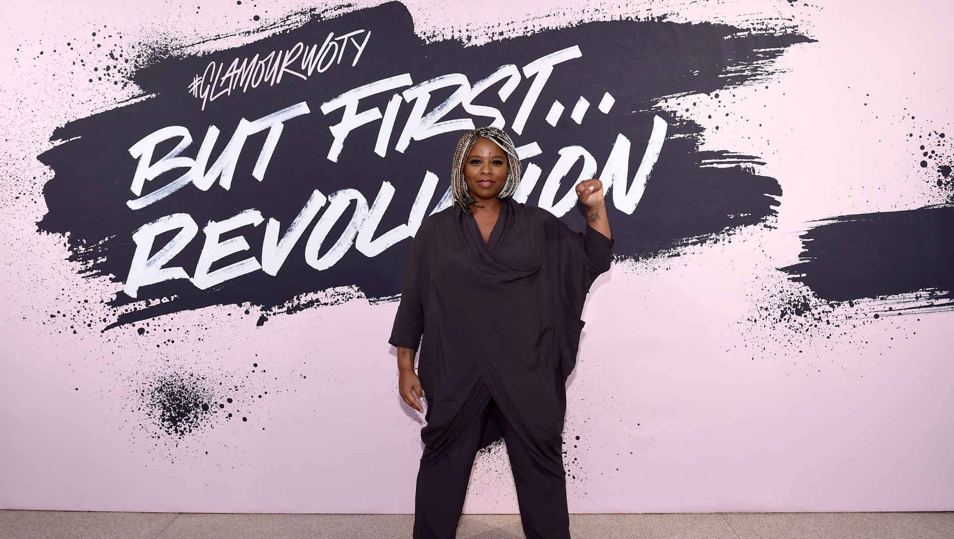 Black Lives Matter cofounder Patrisse Khan-Cullors poses during Glamour Celebrates 2017 Women Of The Year Live Summit at Brooklyn Museum Black Lives Matter cofounder Patrisse Khan-Cullors poses during Glamour Celebrates 2017 Women Of The Year Live Summit at Brooklyn Museum - Sputnik International, 1920, 16.04.2021