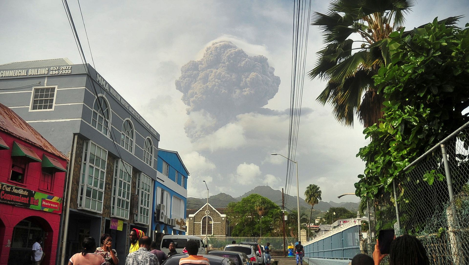 FILE PHOTO: Volcano erupts on Caribbean island of St. Vincent FILE PHOTO: Volcano erupts on Caribbean island of St. Vincent - Sputnik International, 1920, 11.04.2021