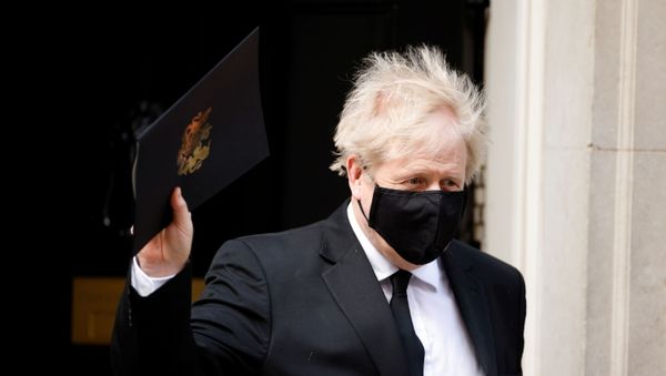 Britain's Prime Minister Boris Johnson leaves Downing Street in London, Britain, April 12, 2021 - Sputnik International