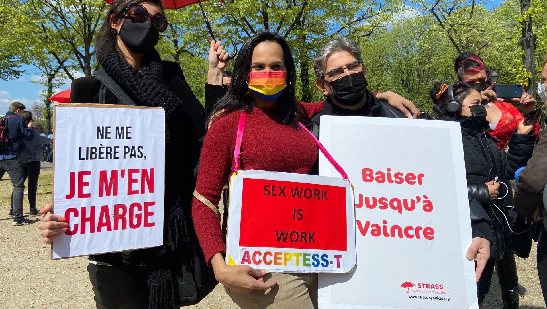 Sex workers rally in Paris on 13 April 2021 Sex workers rally in Paris on 13 April 2021 - Sputnik International, 1920, 13.04.2021