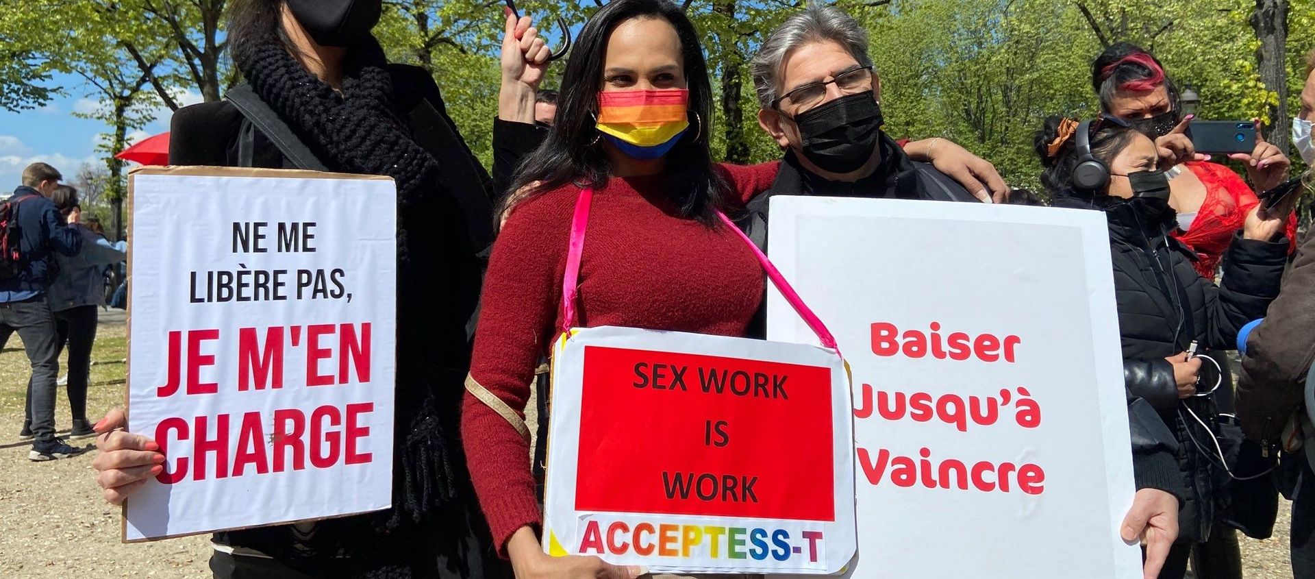 Sex workers rally in Paris on 13 April 2021 Sex workers rally in Paris on 13 April 2021 - Sputnik International, 1920, 13.04.2021