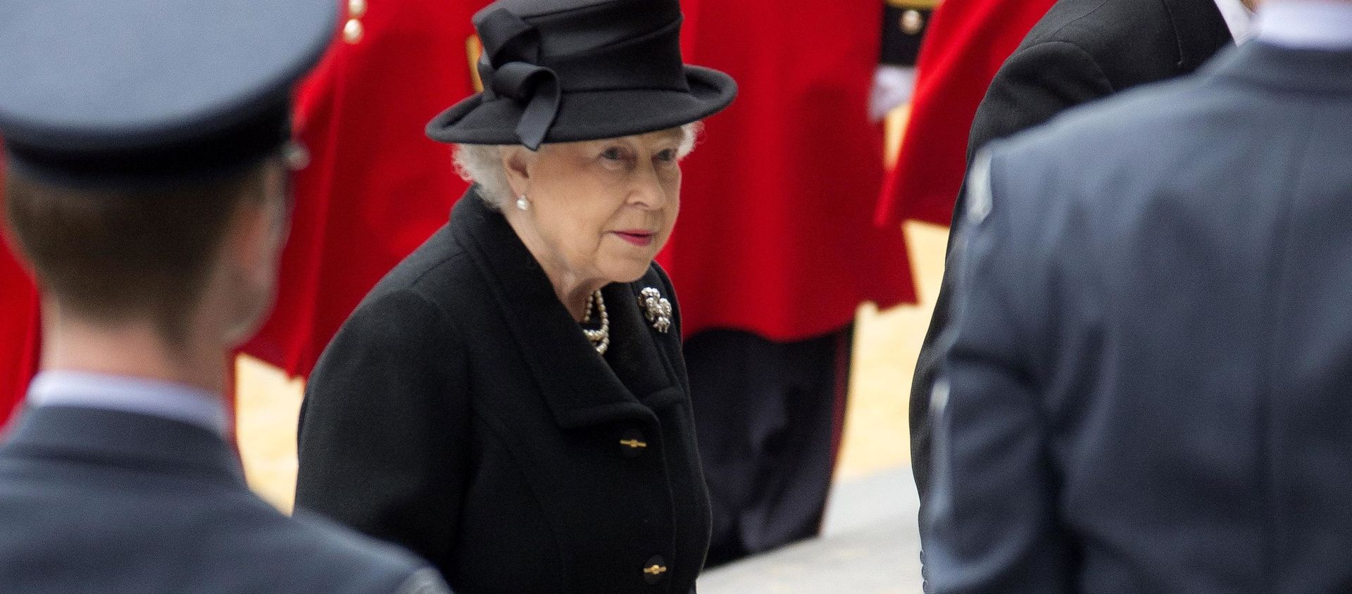 Britain's Queen Elizabeth II arrives for the funeral of former British Prime Minister Margaret Thatcher, outside St. Paul's Cathedral, central London, Wednesday, April 17, 2013. Britain's Queen Elizabeth II arrives for the funeral of former British Prime Minister Margaret Thatcher, outside St. Paul's Cathedral, central London, Wednesday, April 17, 2013. - Sputnik International, 1920, 14.04.2021