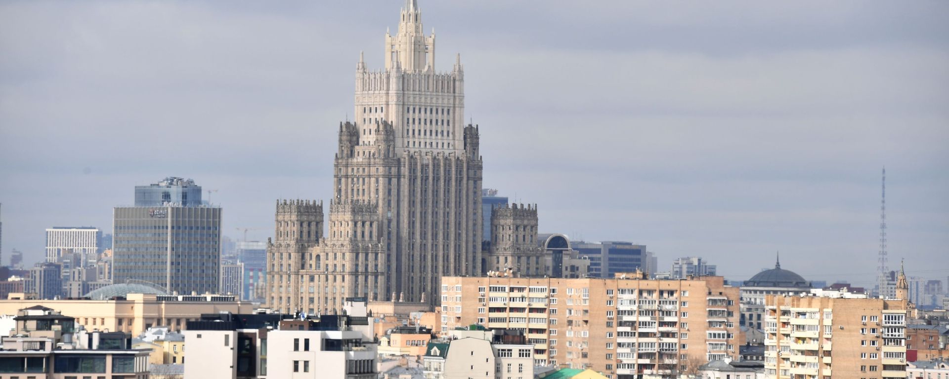 The building of the Ministry of Foreign Affairs of the Russian Federation in Moscow. - Sputnik International, 1920, 16.12.2021