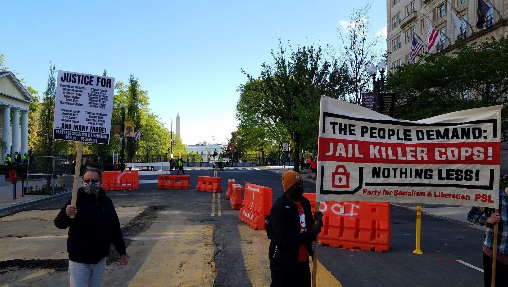 A rally was called on Black Lives Matter Plaza demanding justice for Daunte Wright on April 16, 2021 A rally was called on Black Lives Matter Plaza demanding justice for Daunte Wright on April 16, 2021 - Sputnik International, 1920, 16.04.2021