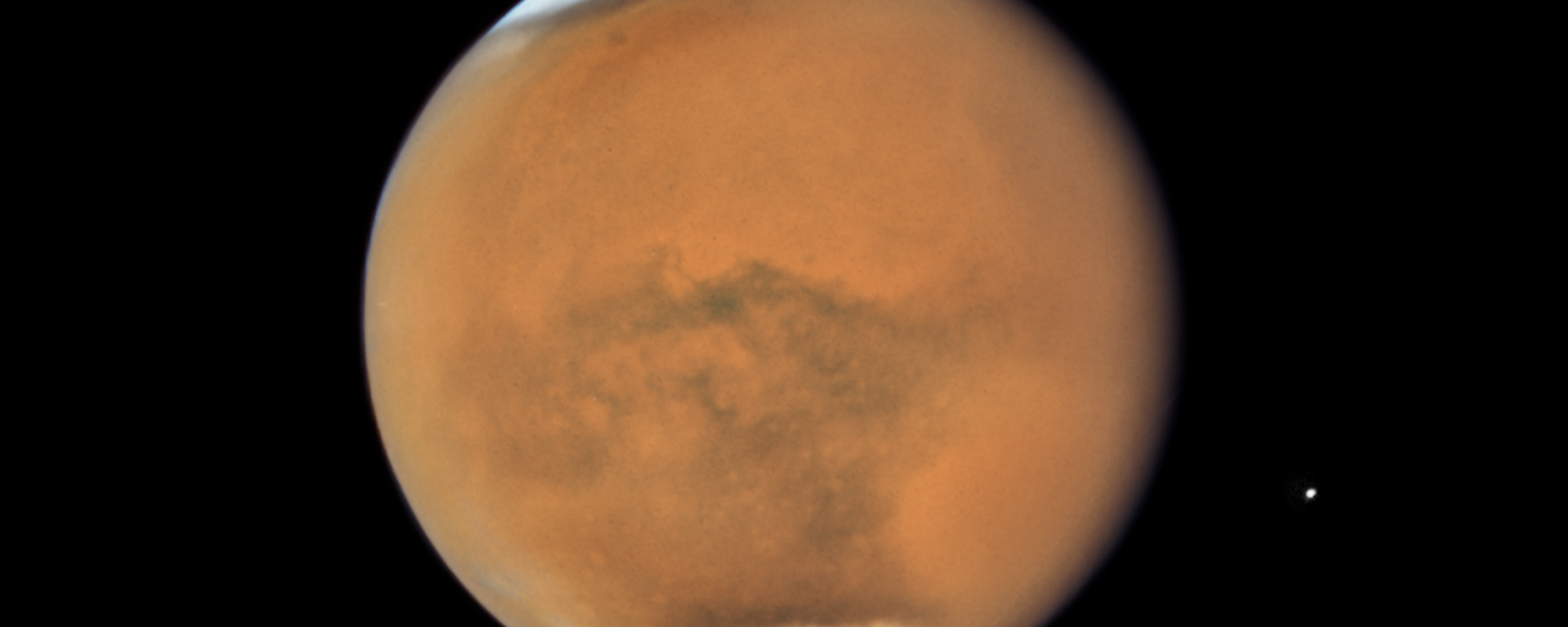 Hubble’s Close-up View of Mars Dust Storm. July 26, 2018. - Sputnik International, 1920, 27.07.2022