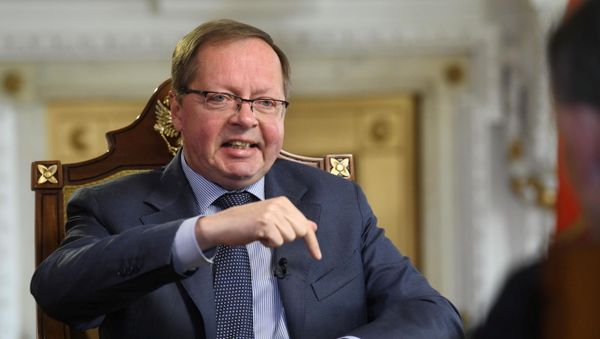 Andrei Kelin, Russia's ambassador to Britain attends BBC TV's The Andrew Marr Show in London - Sputnik International