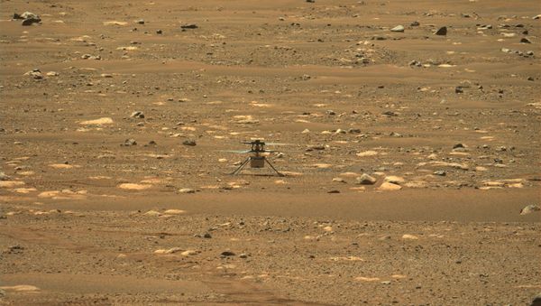 NASA's Mars helicopter Ingenuity makes its first flight - Sputnik International