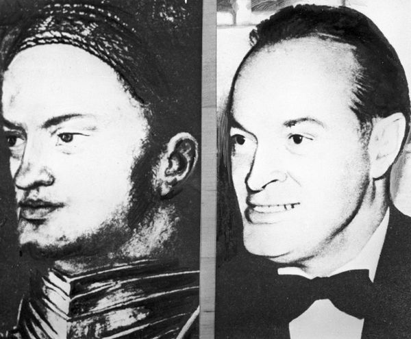 A knight from a painting by Albrecht Dürer (1471-1528) and American comedian Bob Hope - Sputnik International